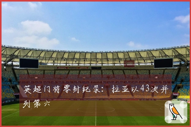 英超门将零封纪录：拉亚以43次并列第六